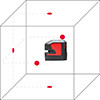 Leica Lino P5 Self-levelling 5 point laser with smart magnetic adapter