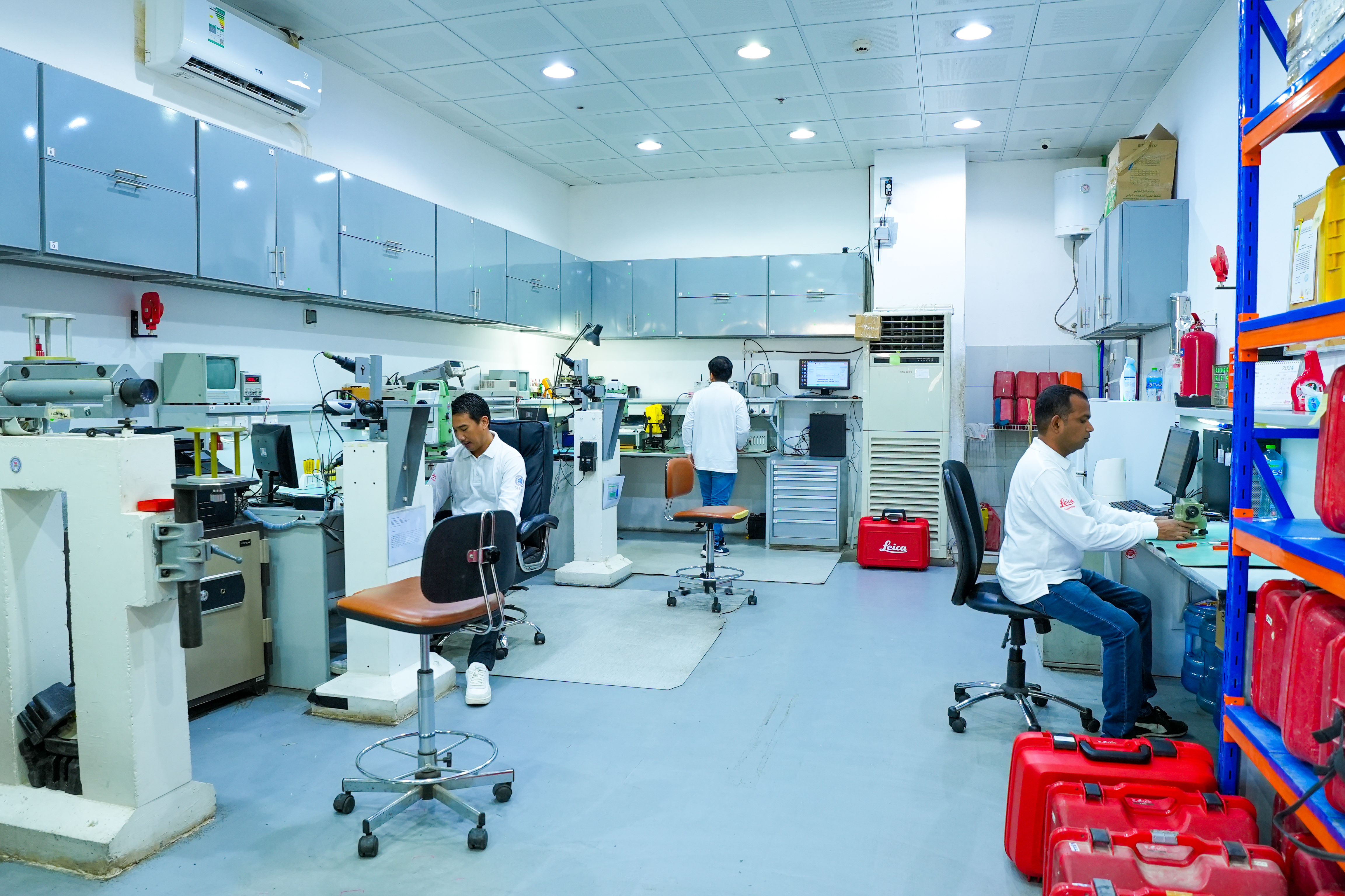 SITML Riyadh Service & Support Workshop | Leica Geosystems Authorized Leica Geosystems service and calibration workshop at SITML Riyadh facility