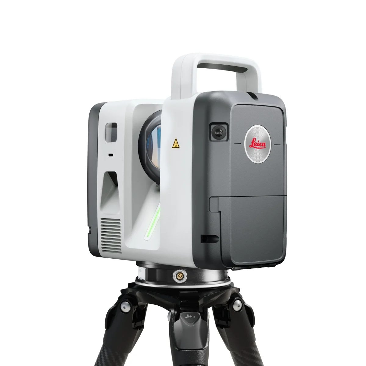 Leica RTC Series 3D laser scanner mounted on a tripod for surveying and reality capture applications