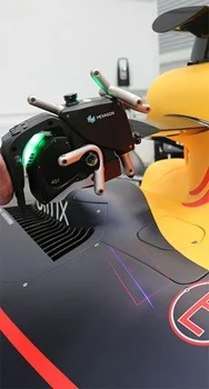 Hexagon Absolute Scanner AS1 Inspecting a Formula 1 Car