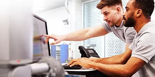PolyWorks Inspector CMM Sequence Editing CMM operators reviewing and correcting an inspection sequence in PolyWorks Inspector