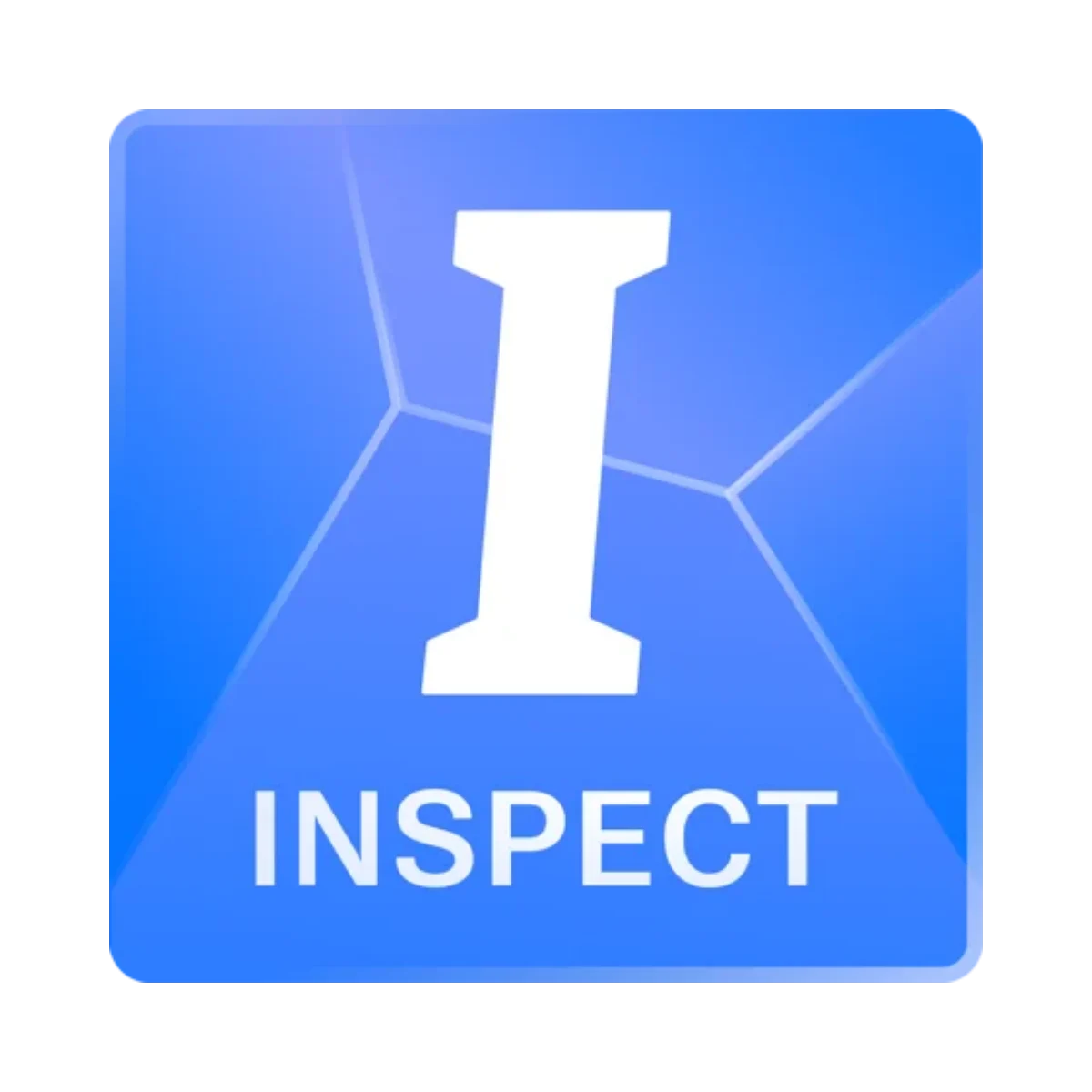 SHINING3D Inspect 3D inspection software icon on a blue background