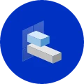 SHINING3D Inspect Multi-Alignment Toolset Icon Alignment blocks icon representing the SHINING3D Inspect multi-alignment toolset