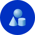 SHINING3D Inspect Intelligent Feature Recognition Icon Geometric feature icon for intelligent feature recognition in SHINING3D Inspect