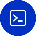 SHINING3D Inspect Streamlined Inspection Workflow Icon Blue workflow icon for SHINING3D Inspect integrated hardware and software inspection