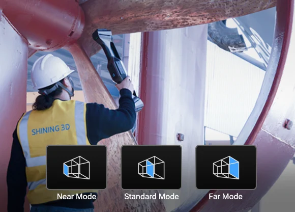 FreeScan UE Nova Series | Three Flexible 3D Scanning Modes