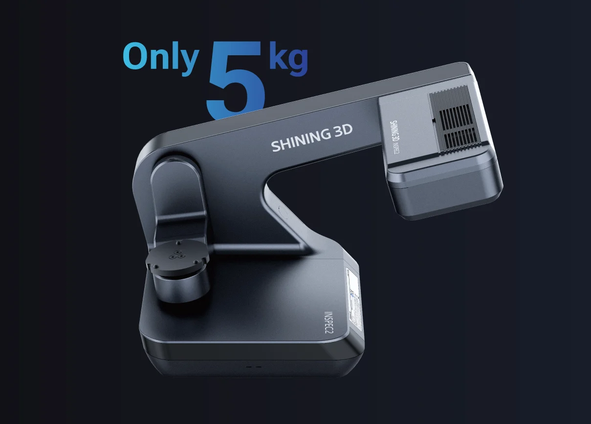 AutoScan Inspec2 Compact and Lightweight Desktop 3D Scanner