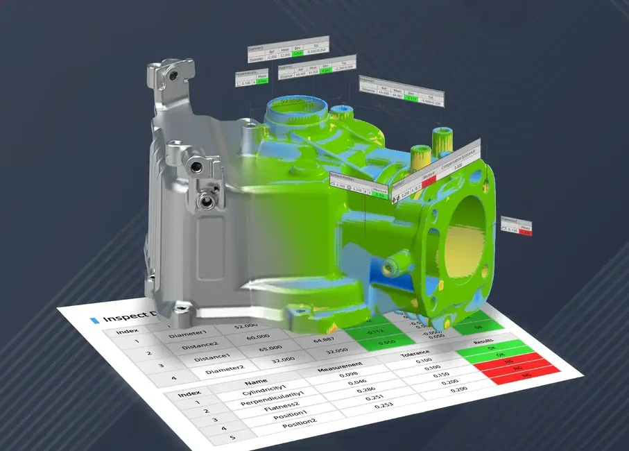 OptimScan Q12/Q9 HD | SHINING3D Inspect Software