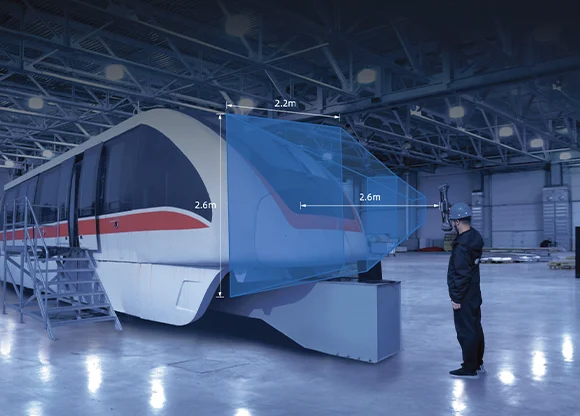 FreeScan UE Nova Series | Large-Scale Industrial 3D Scanning